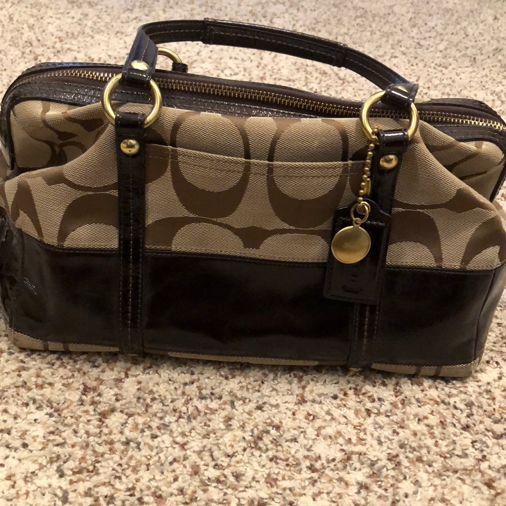 Medium Brown Coach Bag